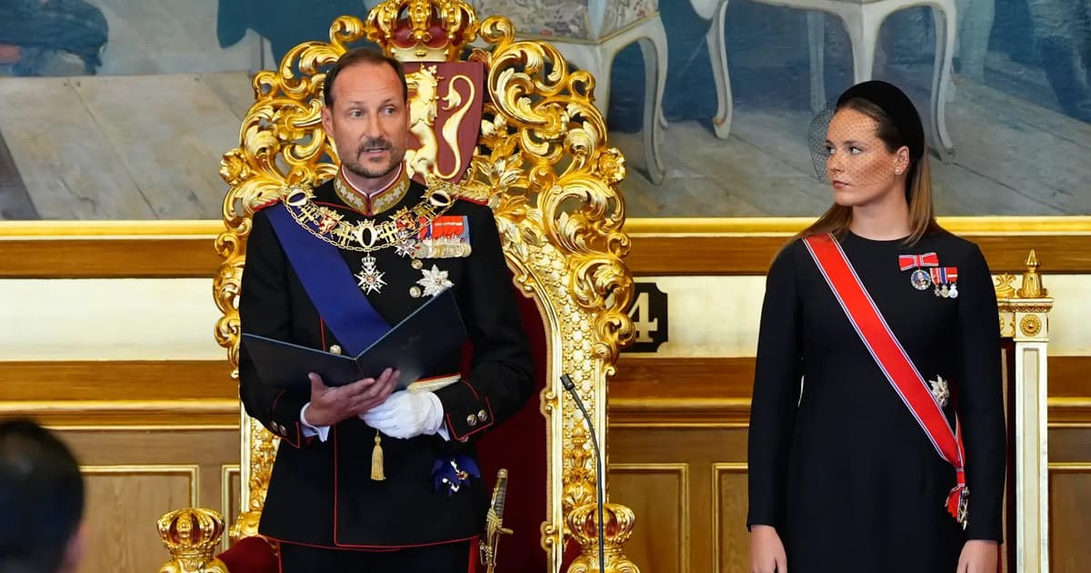 Norway's King Haakon VIII takes constitutional oath following accession