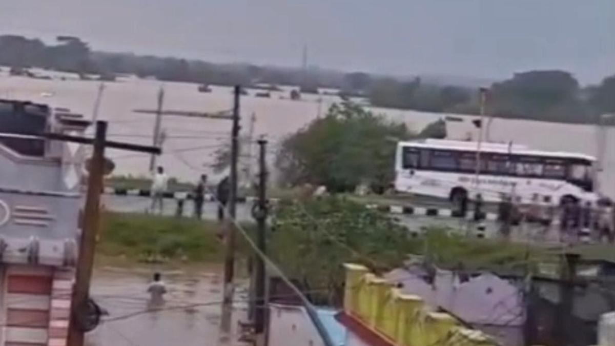 Flash floods inundate Andhra Pradesh-Odisha border villages, halt NH-16 traffic
