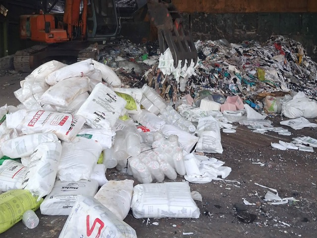 Over two tonnes of banned polythene lunch sheets destroyed in Sri Lanka