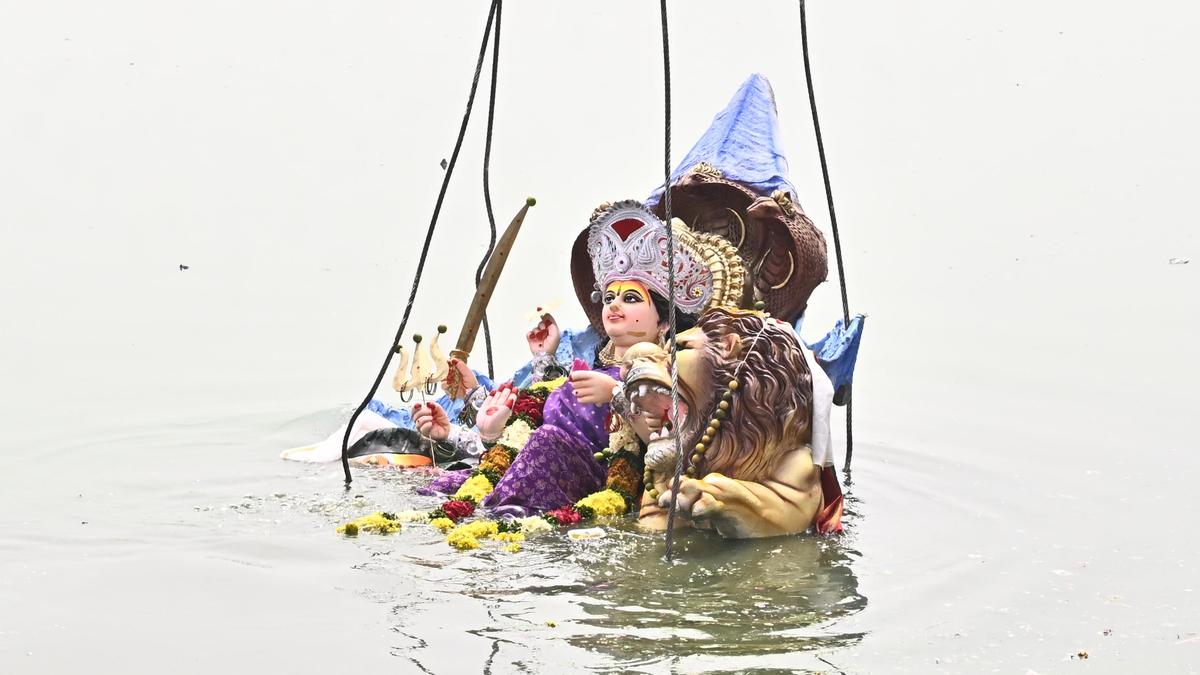 Hyderabad extends traffic curbs through Saturday for Durga idol immersion rituals