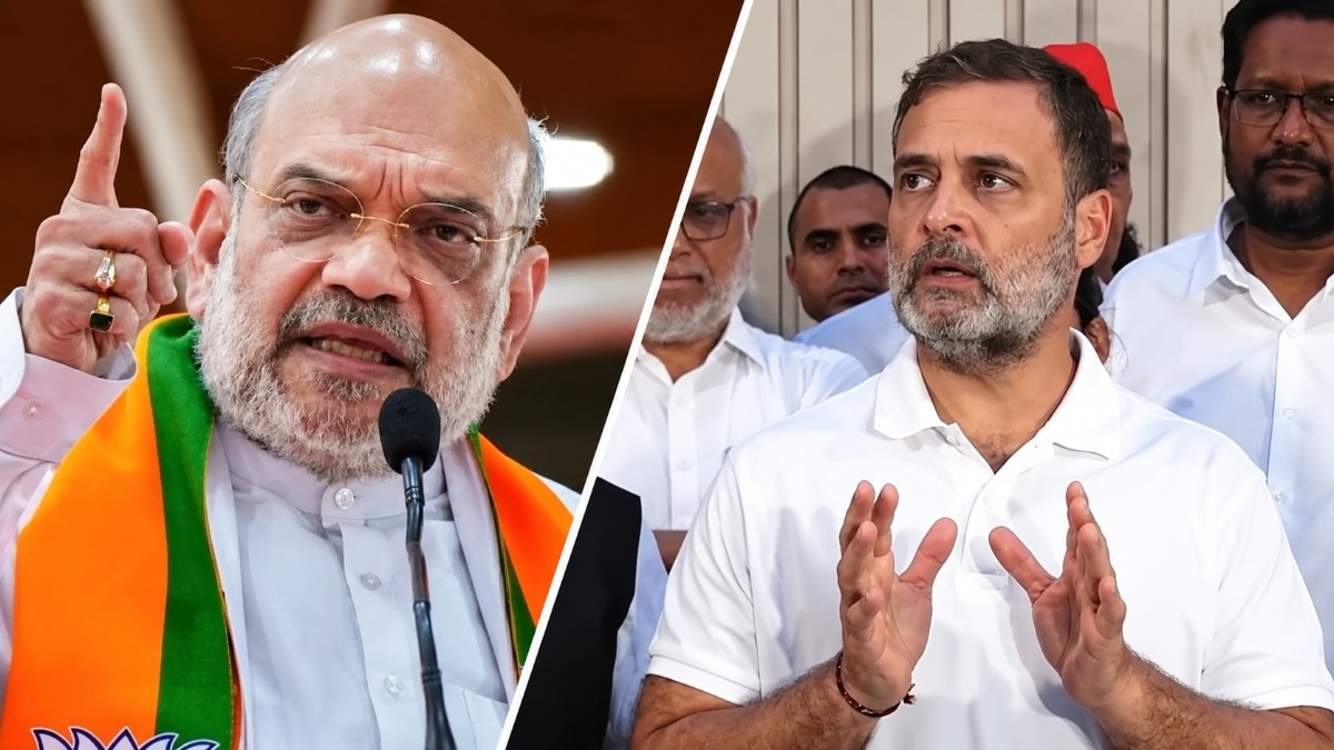 अमित शाह का राहुल को क्रिकेट शैली में कटाक्ष, संसद में तनावपूर्ण माहौल