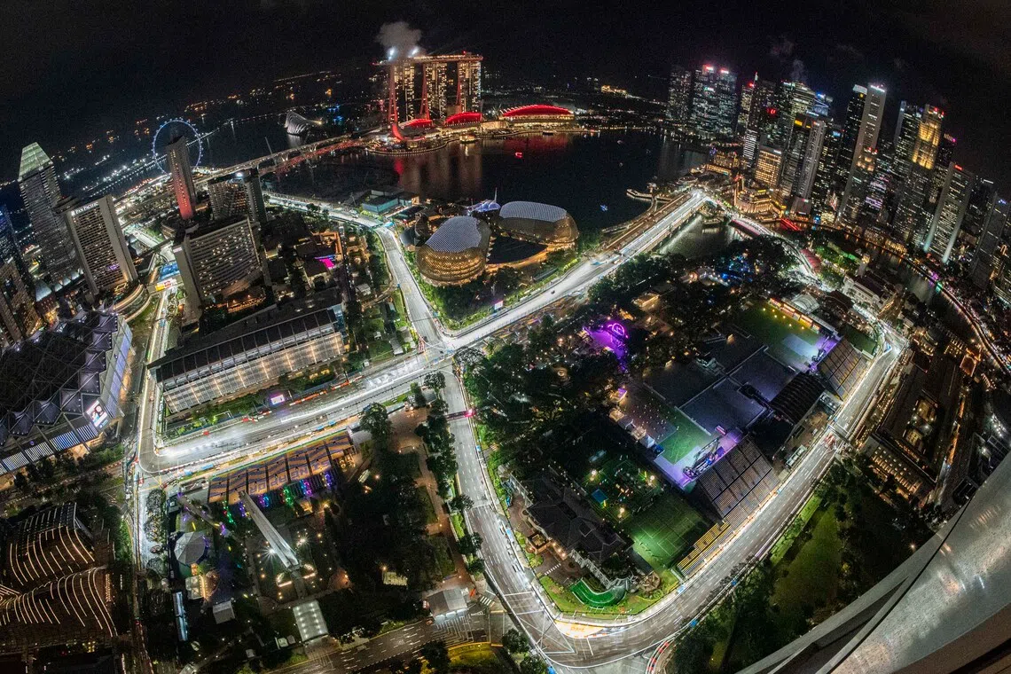 Singapore bans aerial activities during F1 race weekend in October