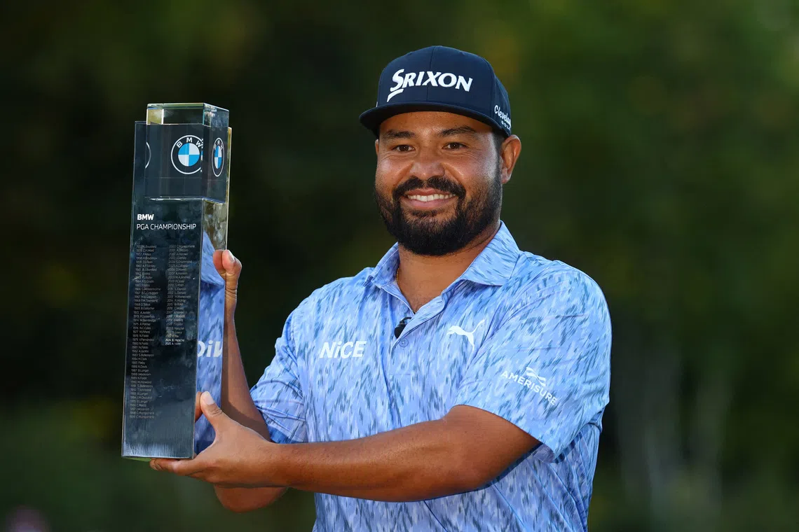 Spaun captures BMW PGA Championship after Presidents Cup omission
