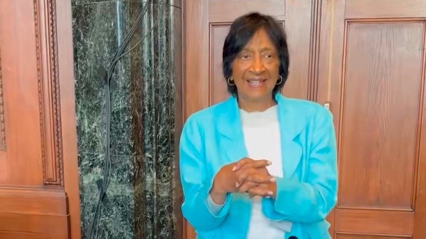 Nobel laureate Navi Pillay quips about sharing prize with Trump