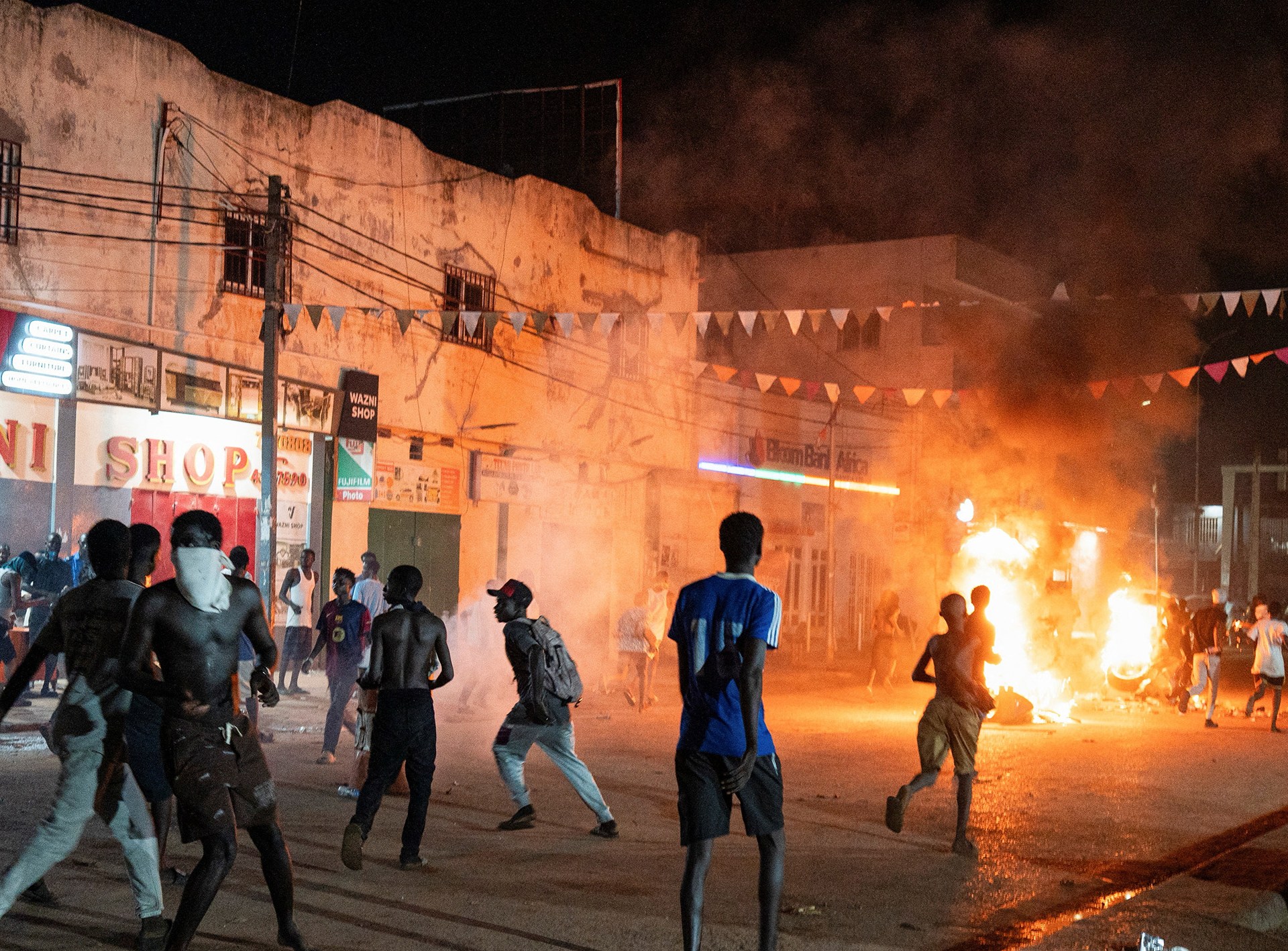 Gambian protests escalate as power cuts fuel public anger