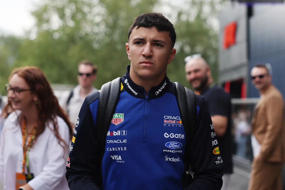 Lawson to deputise for injured Hadjar at Spanish Grand Prix