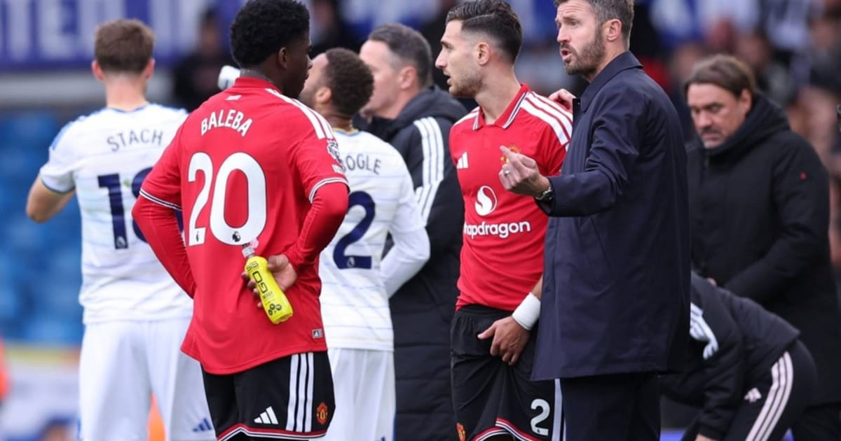 Carrick sees turning point in Man Utd's draw despite winless streak