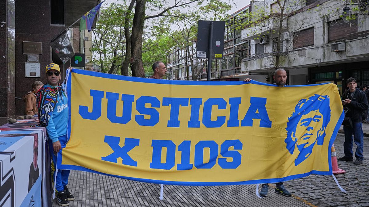 Prosecutors seek 12-year sentences for medical staff in Maradona death case