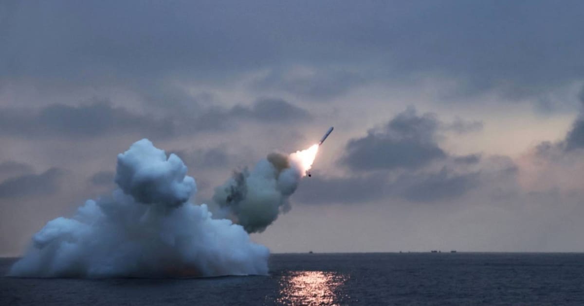 Korea Utara Umumkan Ujian Dua Jenis Peluru Jaluran Bawah Air