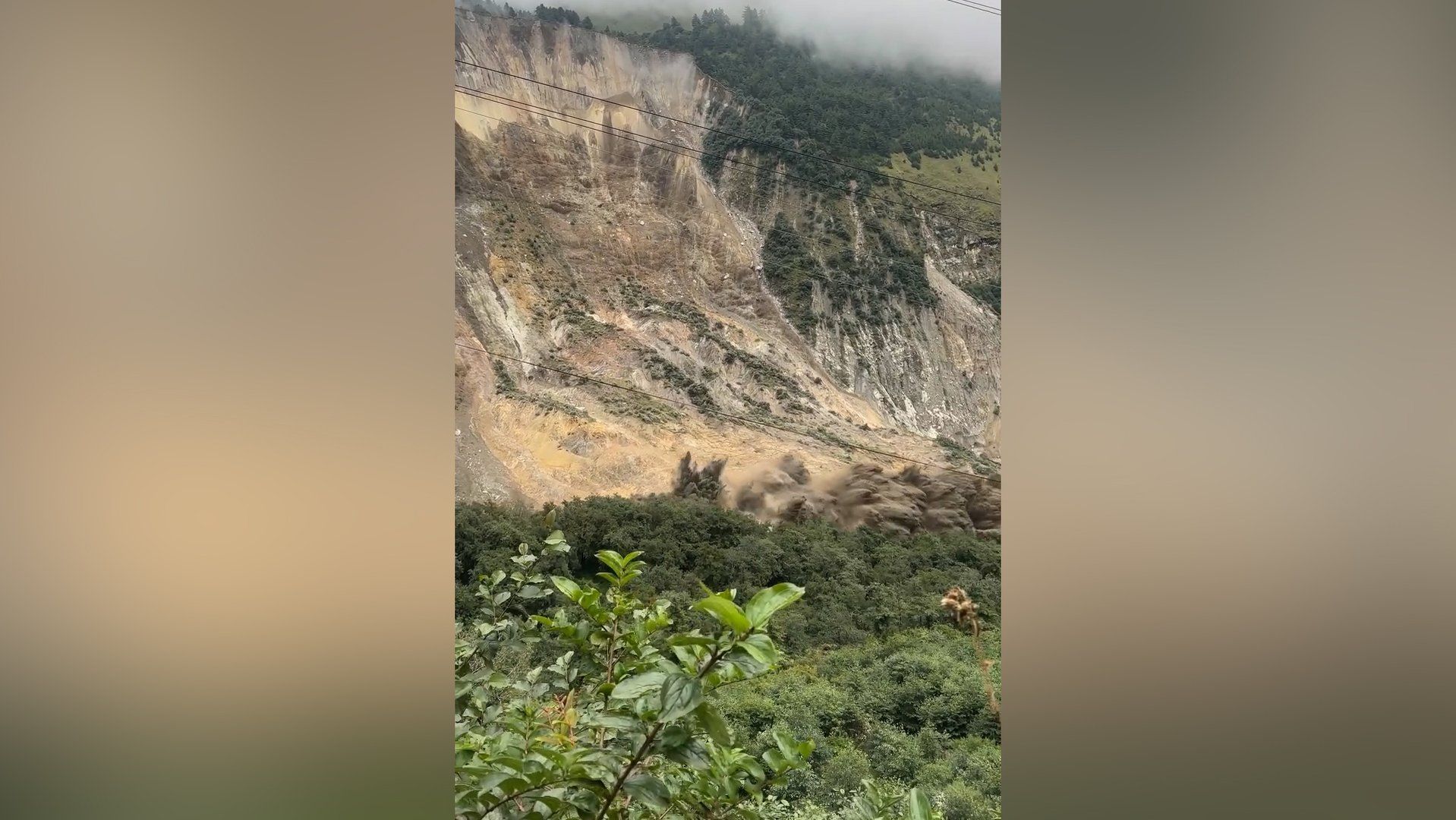 Mountain collapse blocks river in Nepal's Mustang after heavy downpours