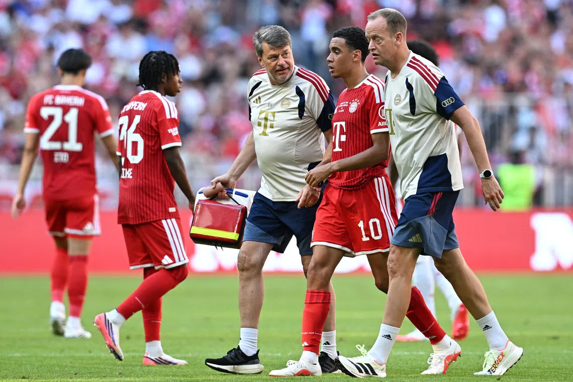 Bayern Munich's Musiala diagnosed with neurological condition after collapses