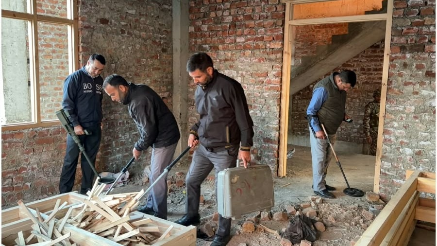 Jammu-Kashmir police conduct anti-militant drill in Bandipore