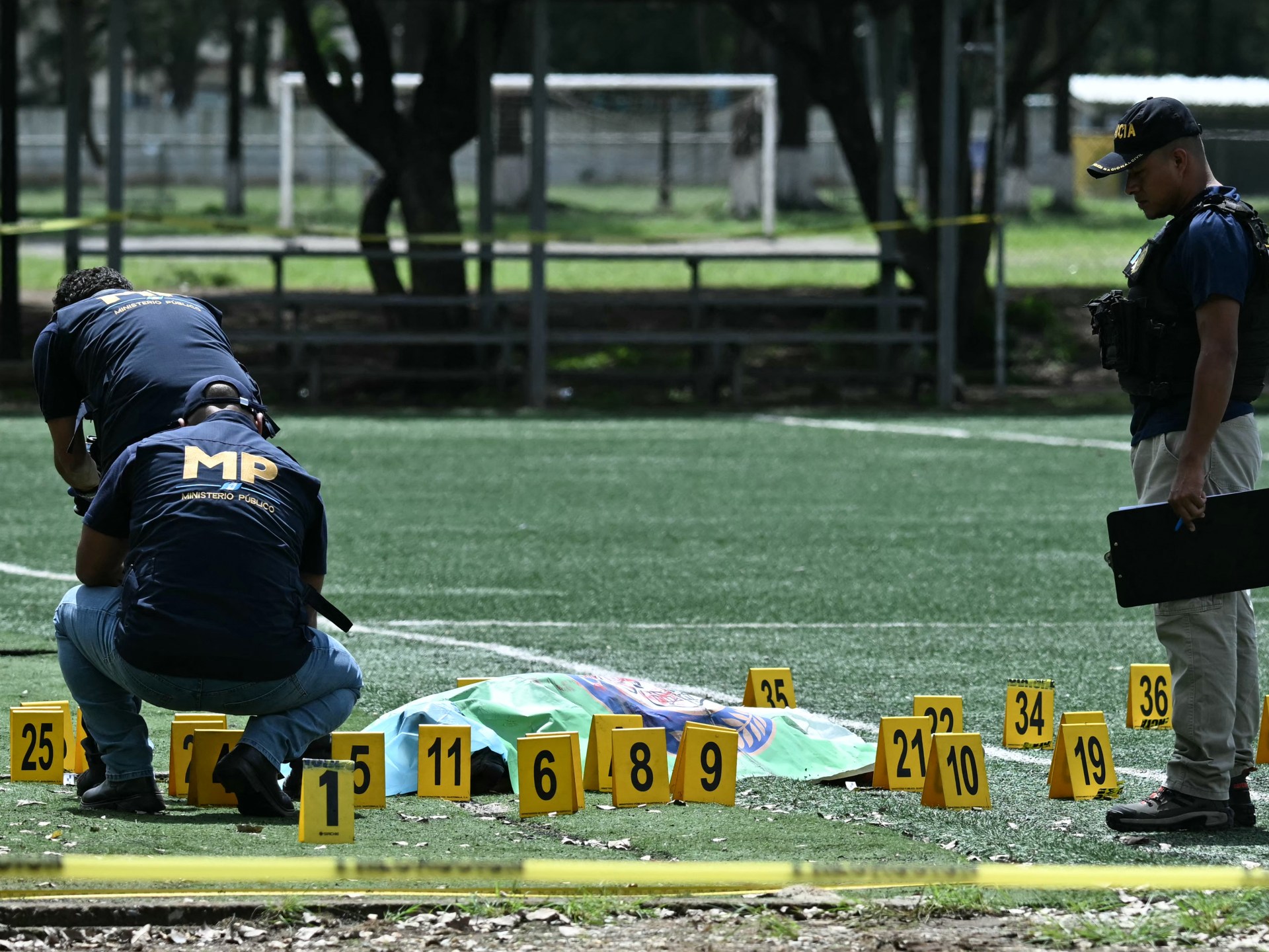 Guatemalan ex-prosecutor shot dead; two arrested