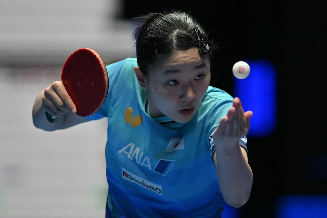 Rising star Harimoto poised to lead Japan's table tennis charge