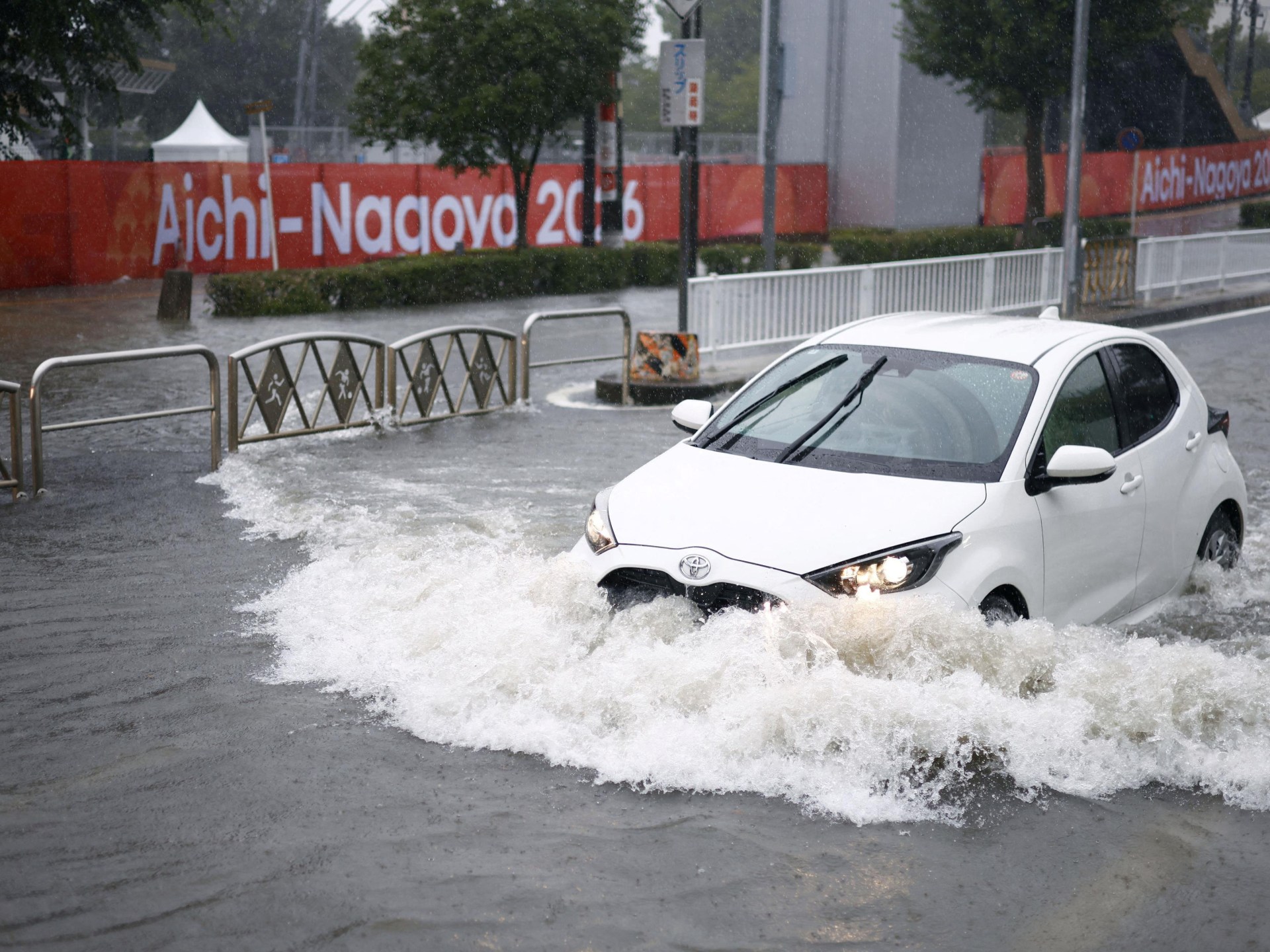 Asian Games athletes evacuated as record rainfall floods Japan venues