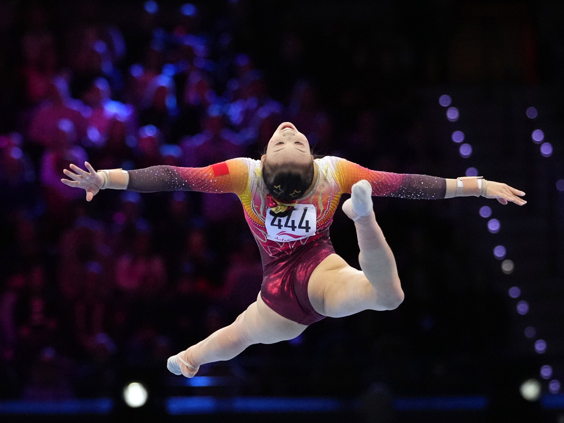 China edges USA for women's team gold at Gymnastics World Championships