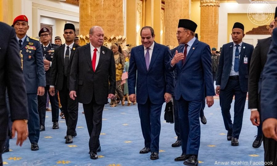 Egypt's El-Sisi Backs Two-State Solution, Commends Malaysia's Palestinian Stance