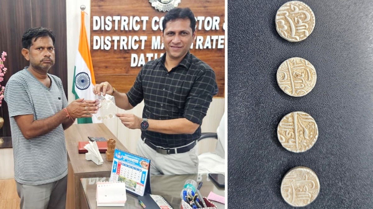 Madhya Pradesh Youth Surrenders Ancient Mughal Coins to Authorities