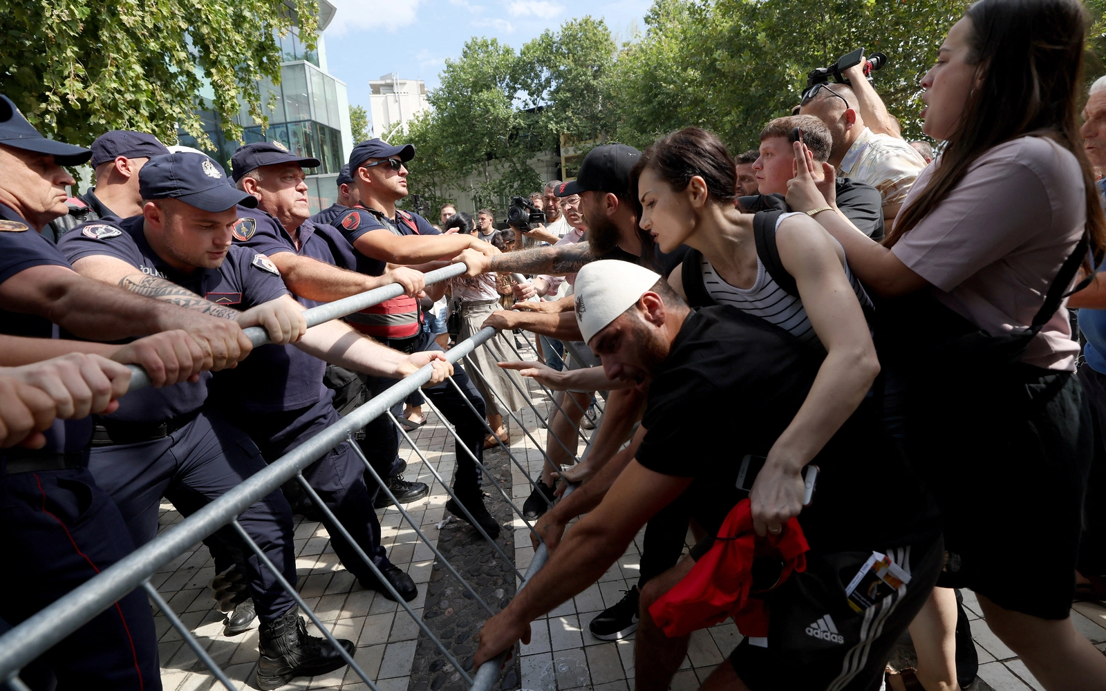 Albanian anti-government protests escalate with fresh clashes