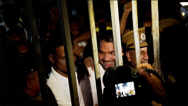 Parliamentarian Namal Rajapaksa remanded in custody