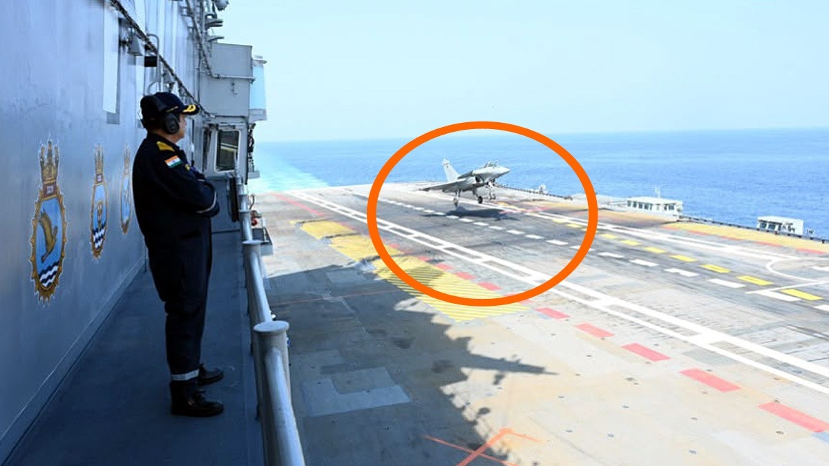 Rafale fighter successfully lands on INS Vikrant in historic naval milestone