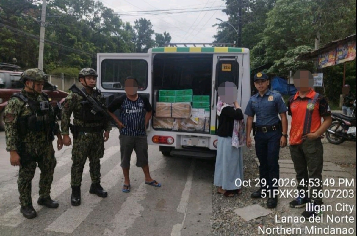 Police seize P800,000 smuggled cigarettes from rescue vehicle in Iligan