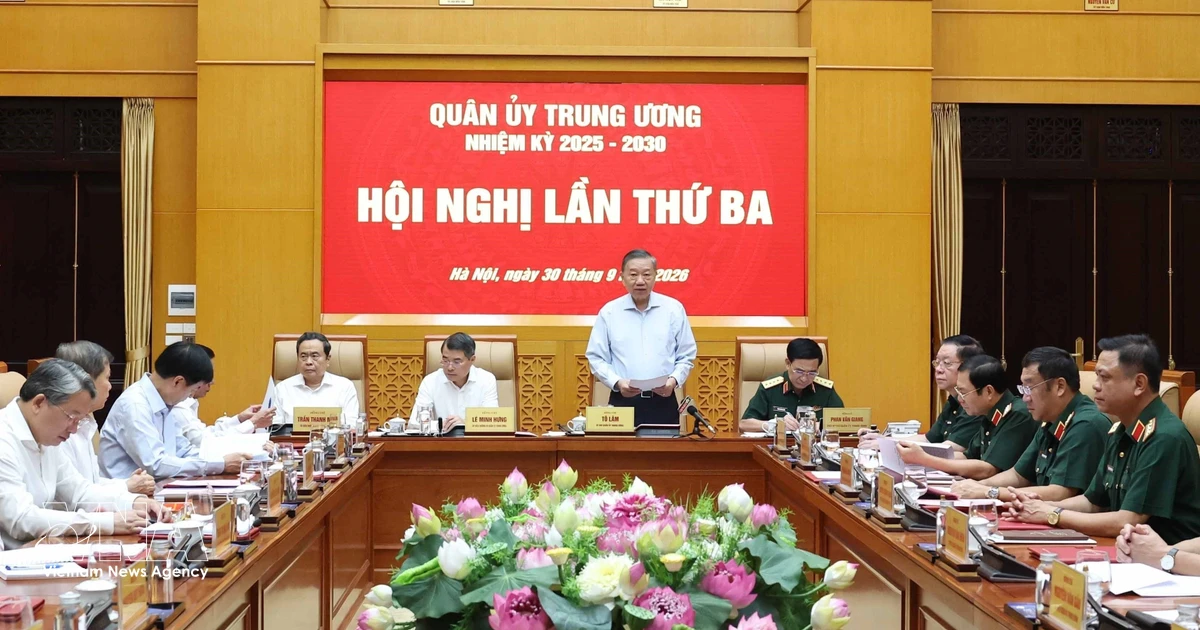 Vietnam's top leader sets ambitious targets for military in 2026