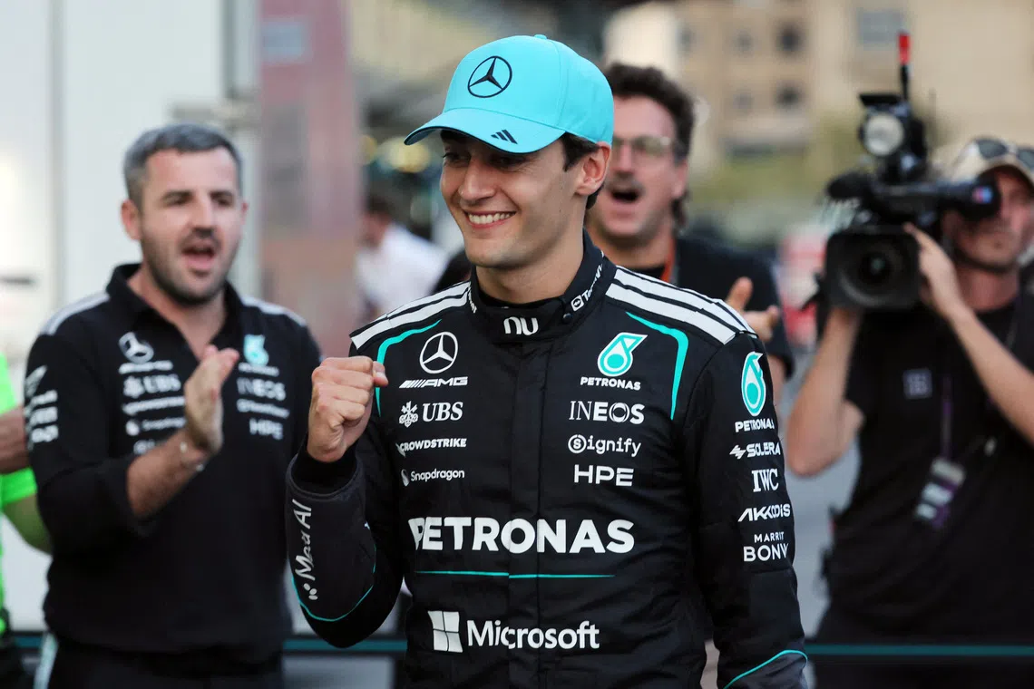 Russell Eyes Strong Performance at Sepang, a Childhood Gaming Favourite