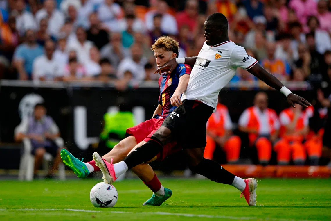 Fermin Lopez leads Barcelona to dominant 5-0 rout of Valencia