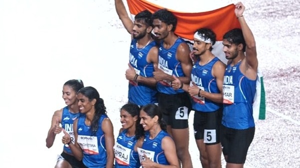 India's relay teams deliver strong showing at international athletics event