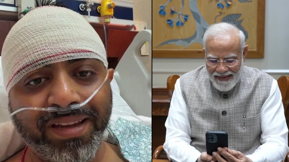 Modi speaks with injured Indian pilot undergoing treatment in UAE