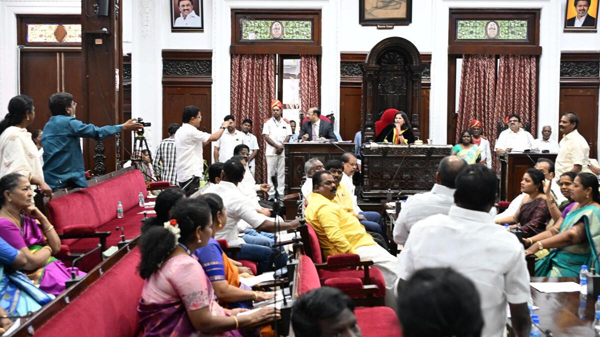 VCK councillors walk out over Ambedkar portrait placement at Chennai Corporation