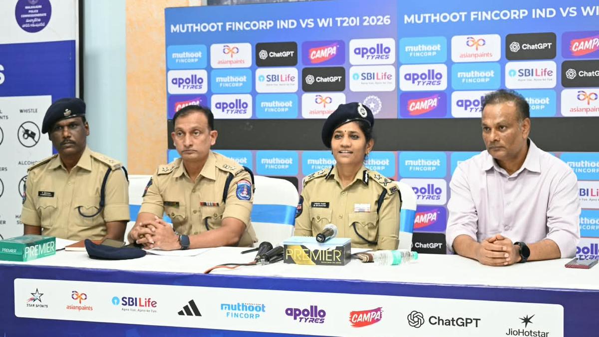 Hyderabad gears up for India-West Indies T20 clash with major security deployment