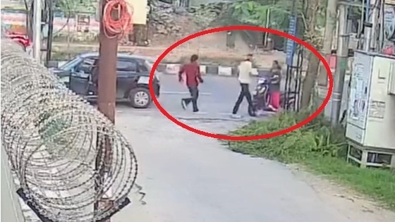 देहरादून में महिला को कार में खींचने का प्रयास, CCTV में कैद घटना