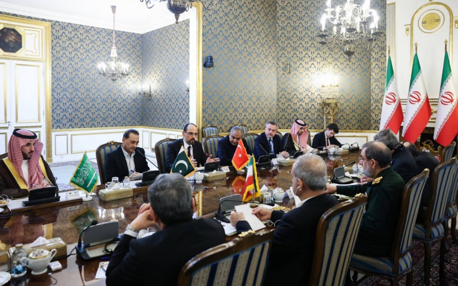Iran holds security talks with regional powers amid Middle East tensions