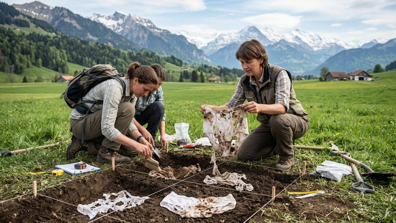 Switzerland buries thousands of underwear to assess soil health