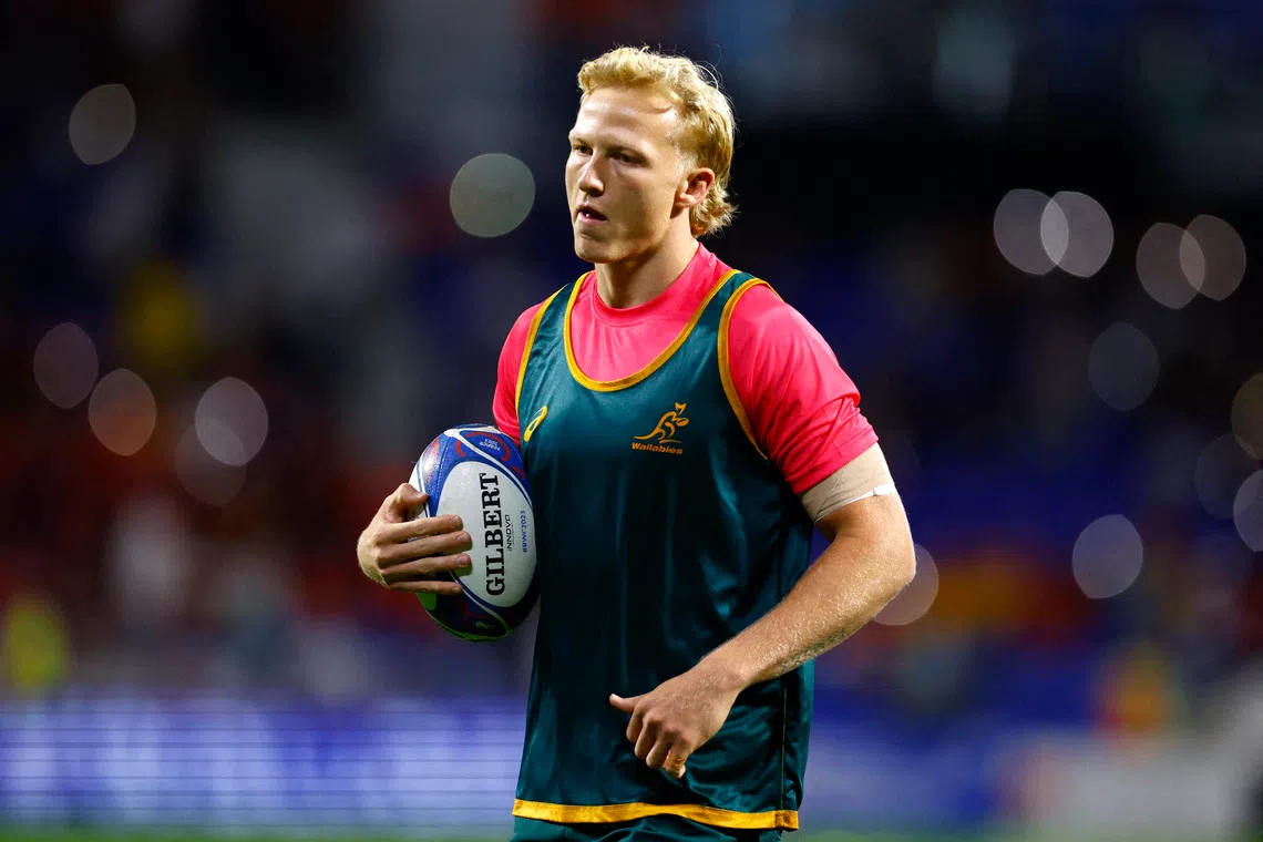 Australia's Gordon sidelined with leg fracture ahead of Rugby Championship