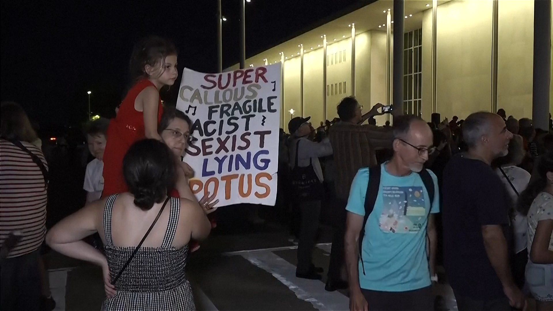 Trump's Kennedy Center closure plan draws arts community protests