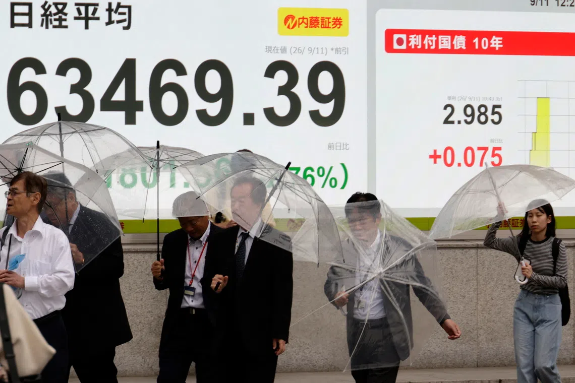 Asian markets tread cautiously as oil prices, yields climb