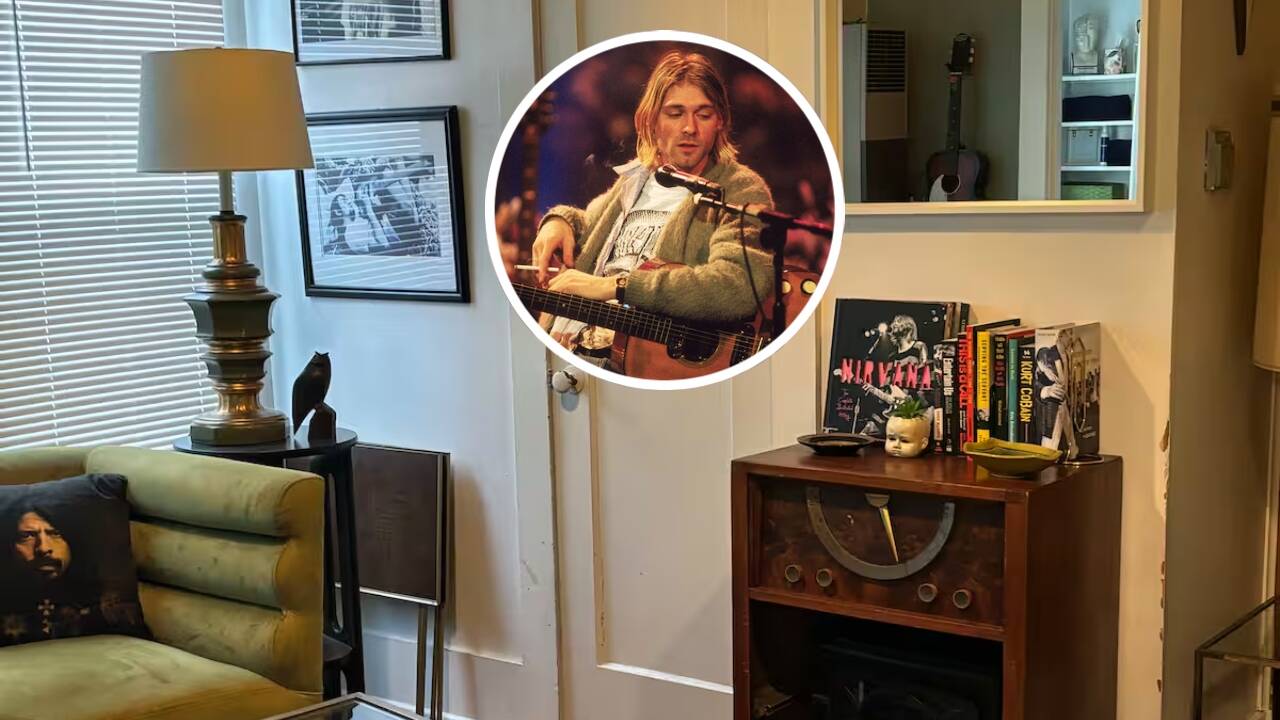 Kurt Cobain's Olympia apartment opens as Nirvana pilgrimage destination