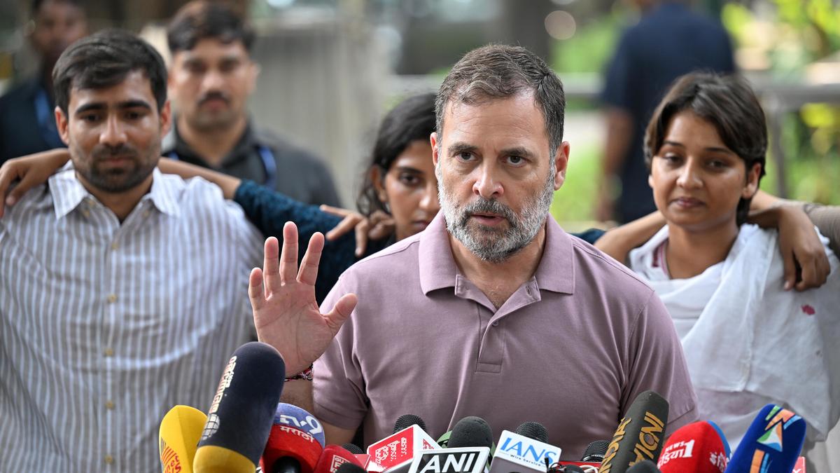 Don't block student protests, they represent India's voice: Rahul tells govt