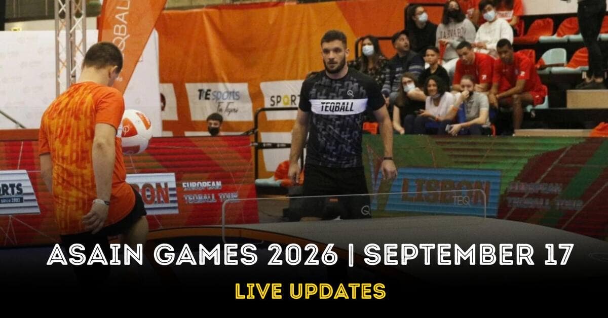 India's Teqball Duo Eyes Strong Start at Asian Games 2026