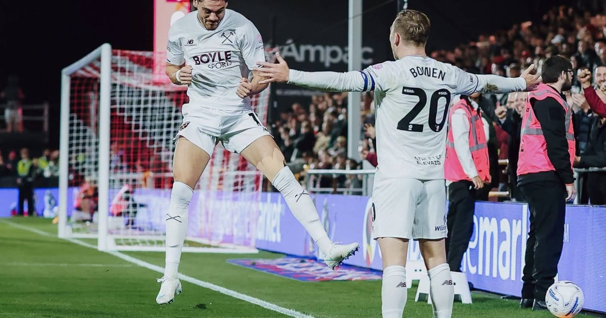 West Ham Hajar Lincoln Sembilan Pemain dengan Kemenangan 6-0