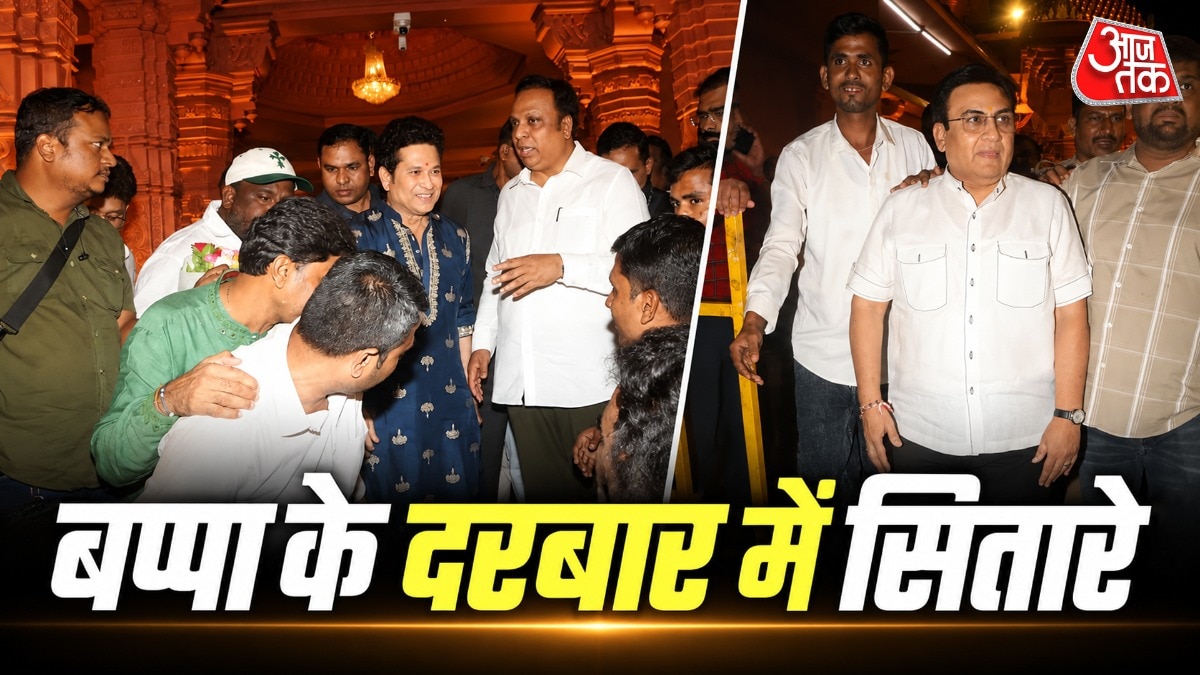 Bollywood, cricket stars visit BJP leader's Ganesh celebrations