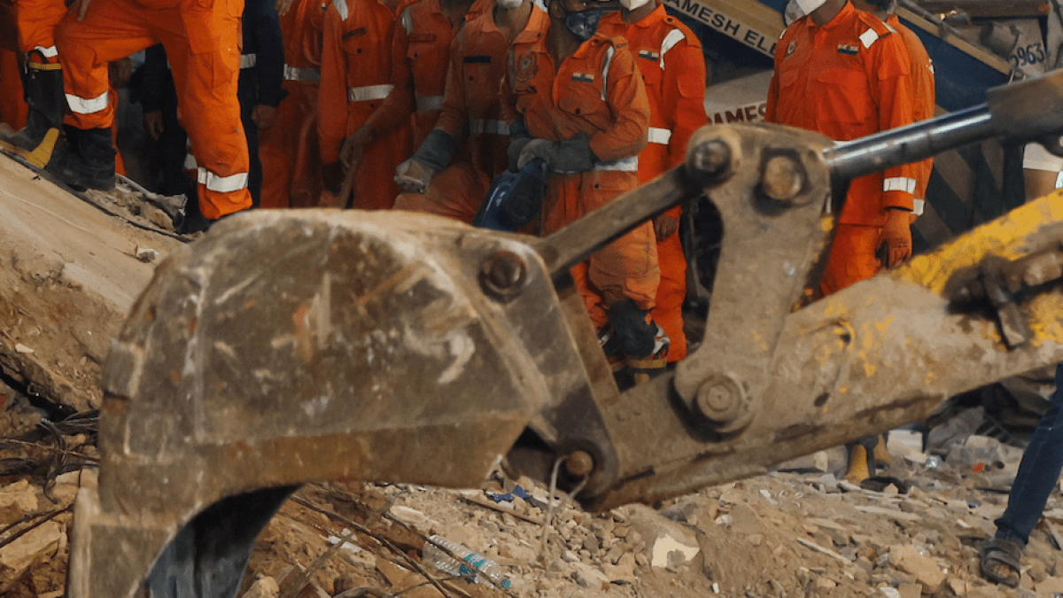Building collapse in New Delhi kills at least five, rescue operations ongoing
