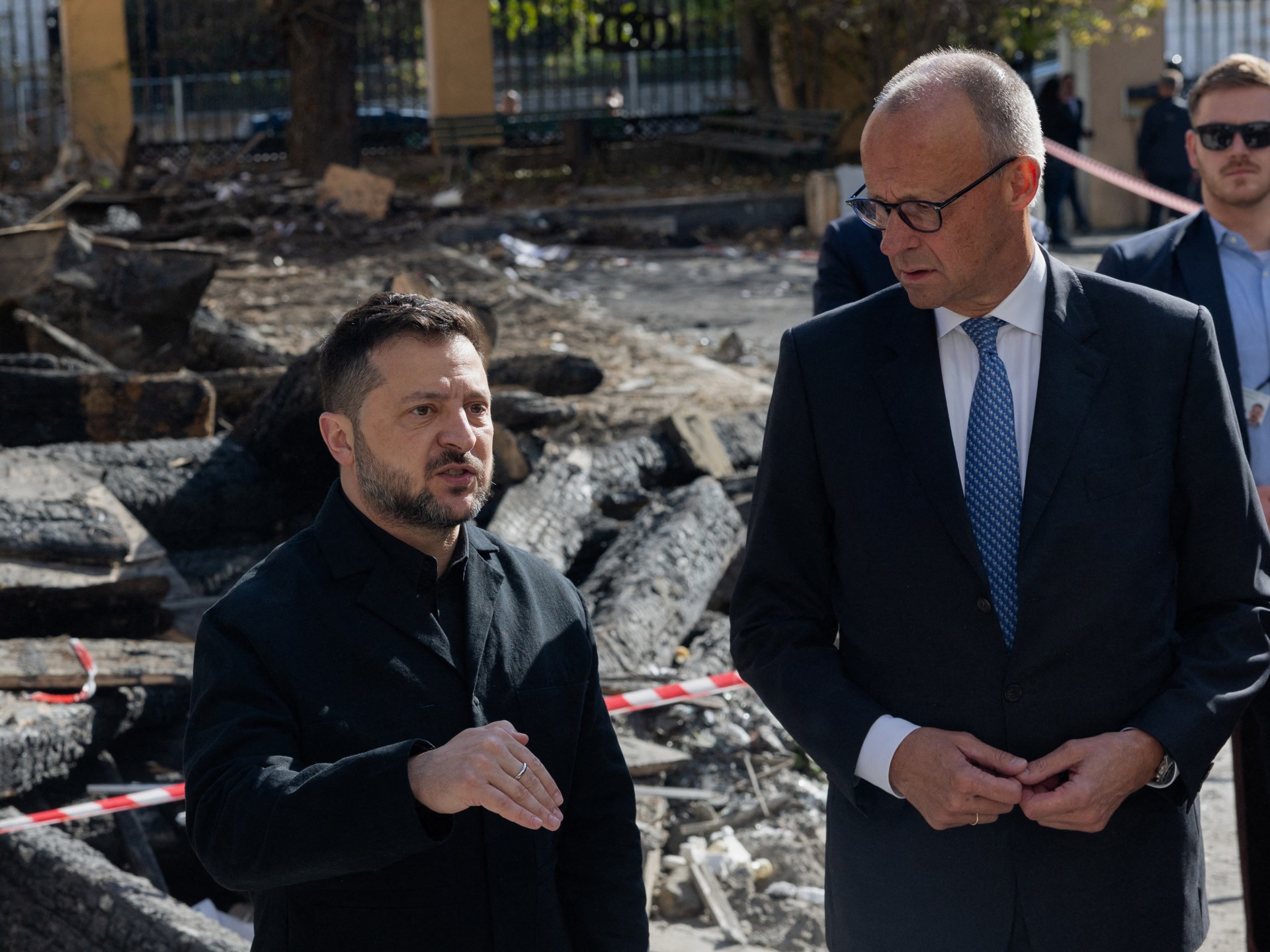German Chancellor Visits Kyiv As Russia Strikes Key Infrastructure