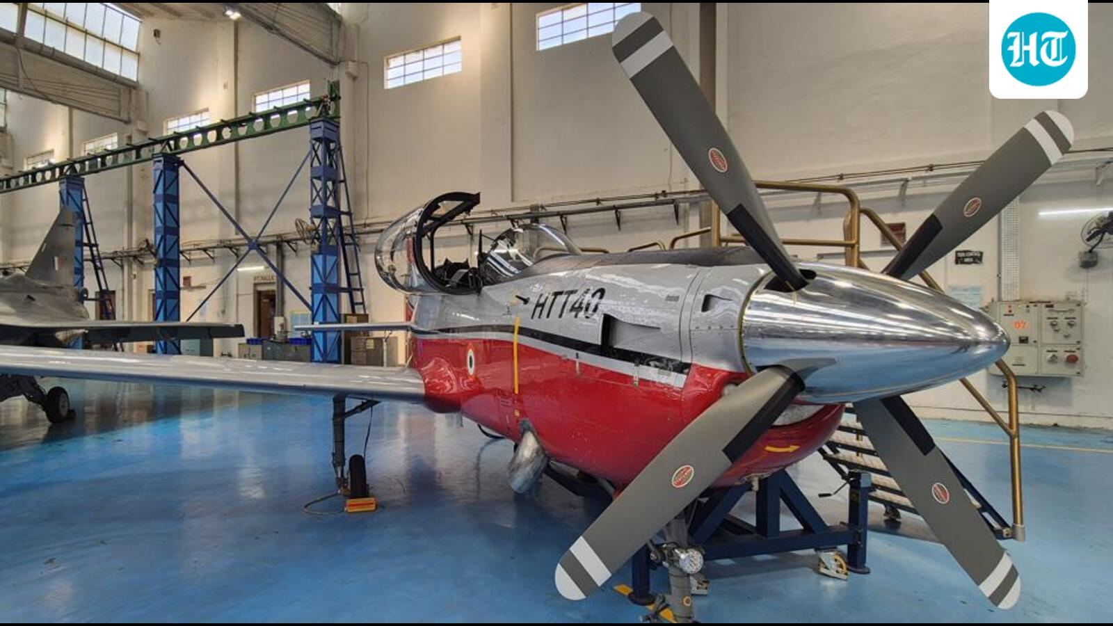 IAF receives first three HTT-40 indigenous trainer aircraft from HAL