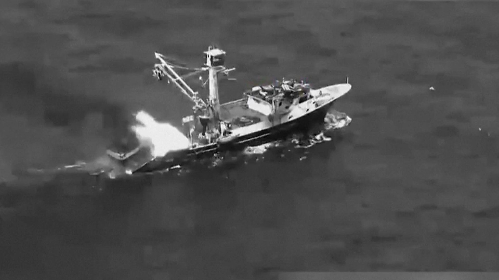 US Military Sinks Vessel Suspected of Criminal Gang Links in Pacific