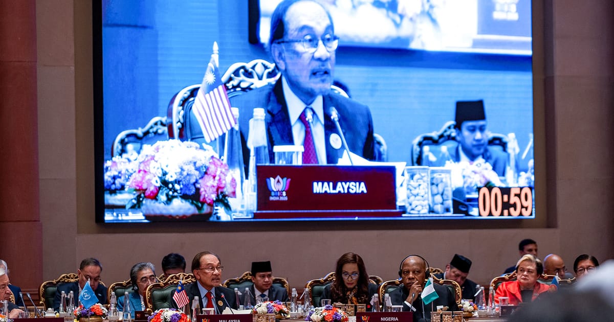 Developing nations trapped in debt crisis, Anwar warns at summit