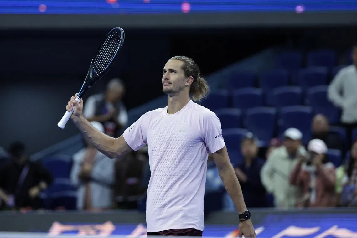 Zverev advances to Djokovic quarter-final clash at China Open